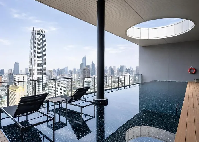 Contemporary Stylish 1br - Ultra Fast Wifi - Silom Bangkok
