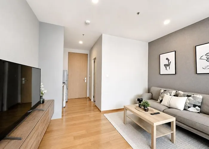 公寓 Contemporary Stylish 1br - Ultra Fast Wifi - Silom