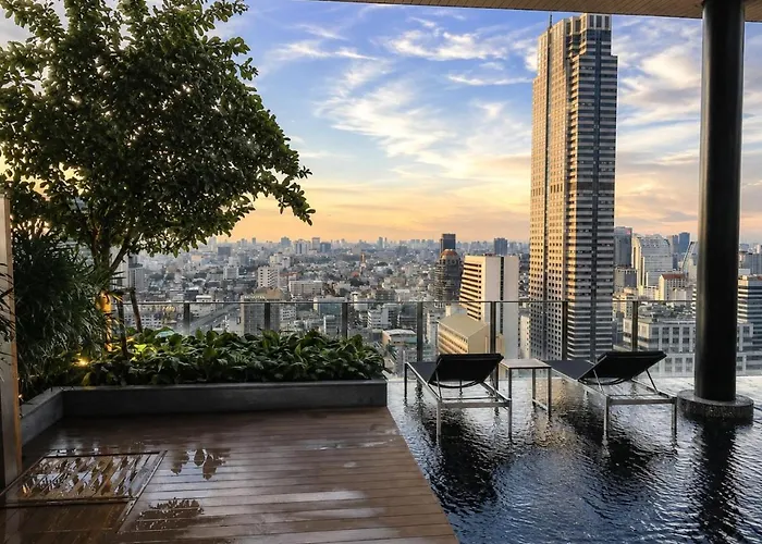 公寓 Contemporary Stylish 1br - Ultra Fast Wifi - Silom *