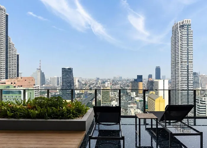 Contemporary Stylish 1br - Ultra Fast Wifi - Silom * 曼谷