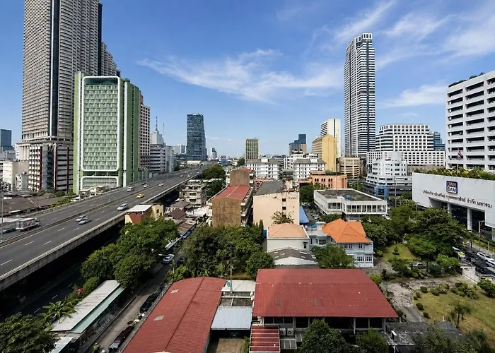 公寓 Contemporary Stylish 1br - Ultra Fast Wifi - Silom *